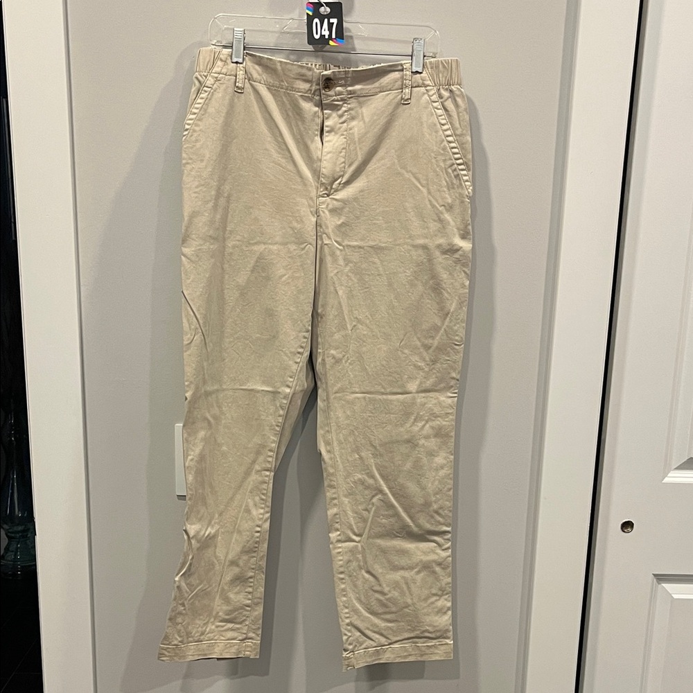 Old Navy Women's Tan Straight Leg Pants